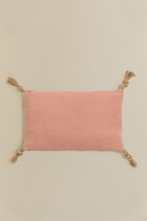 Rectangular Cotton Cushion (30 x 50 cm) Musk Style