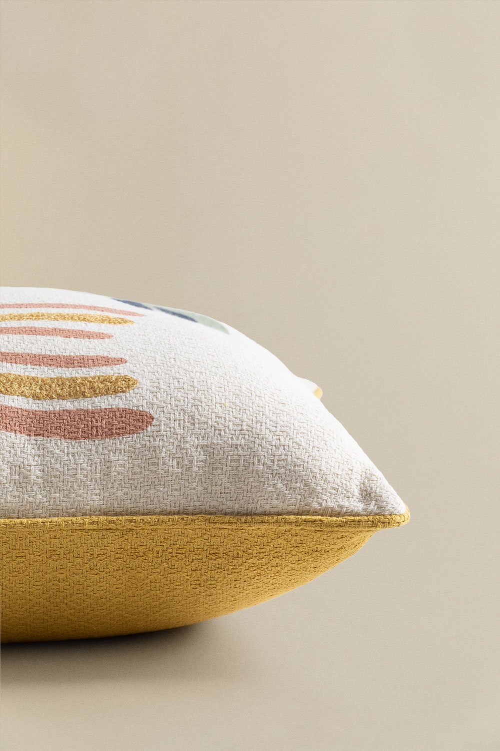 Cotton Square Cushion (45x45 cm) Galvin, gallery image 3