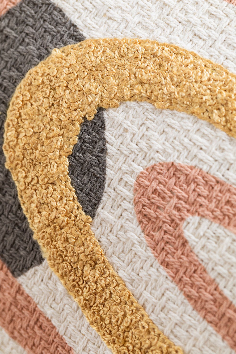 Cotton Square Cushion (45x45 cm) Galvin, gallery image 5