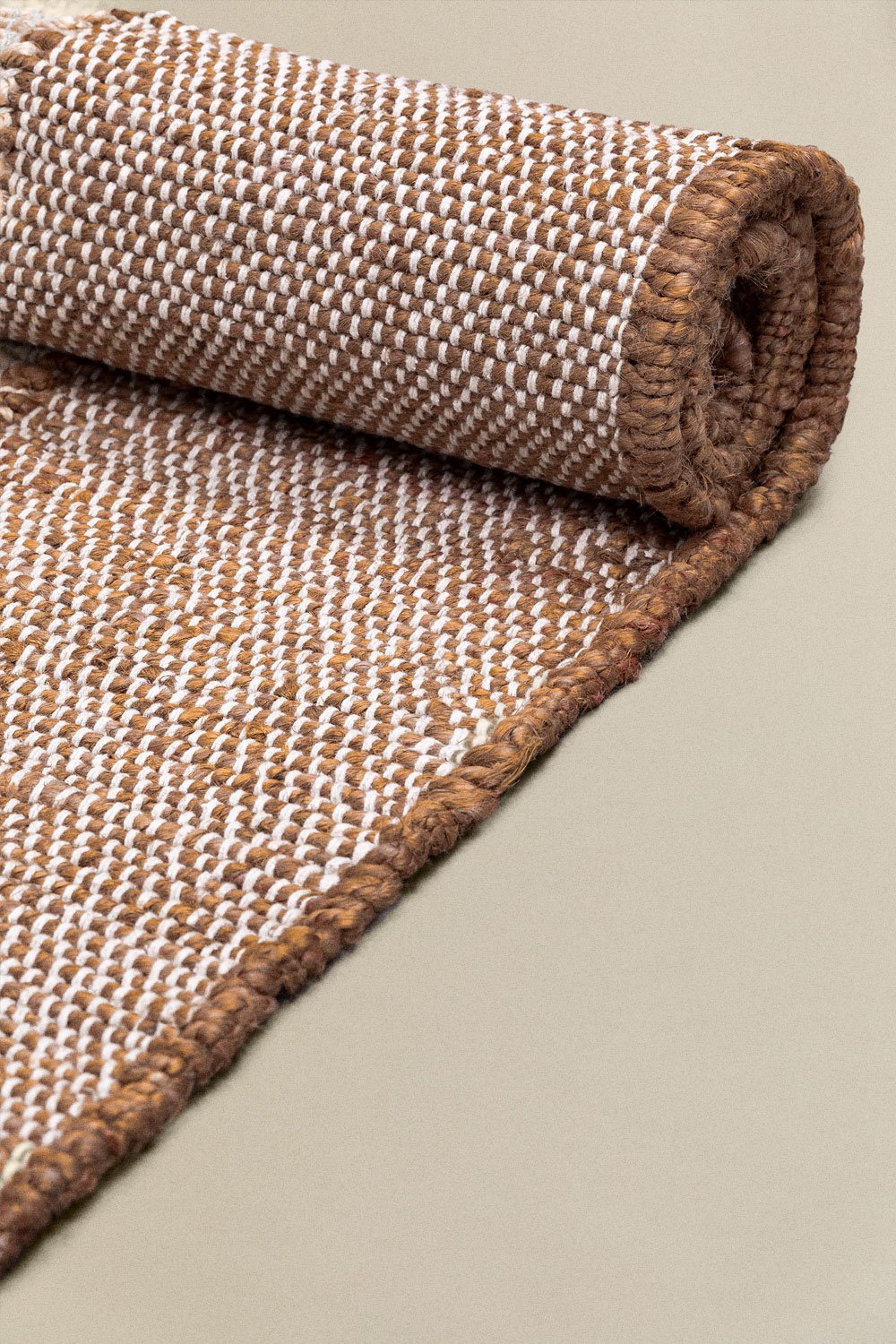 Davina jute and cotton rug (240x160 cm)  , gallery image 4