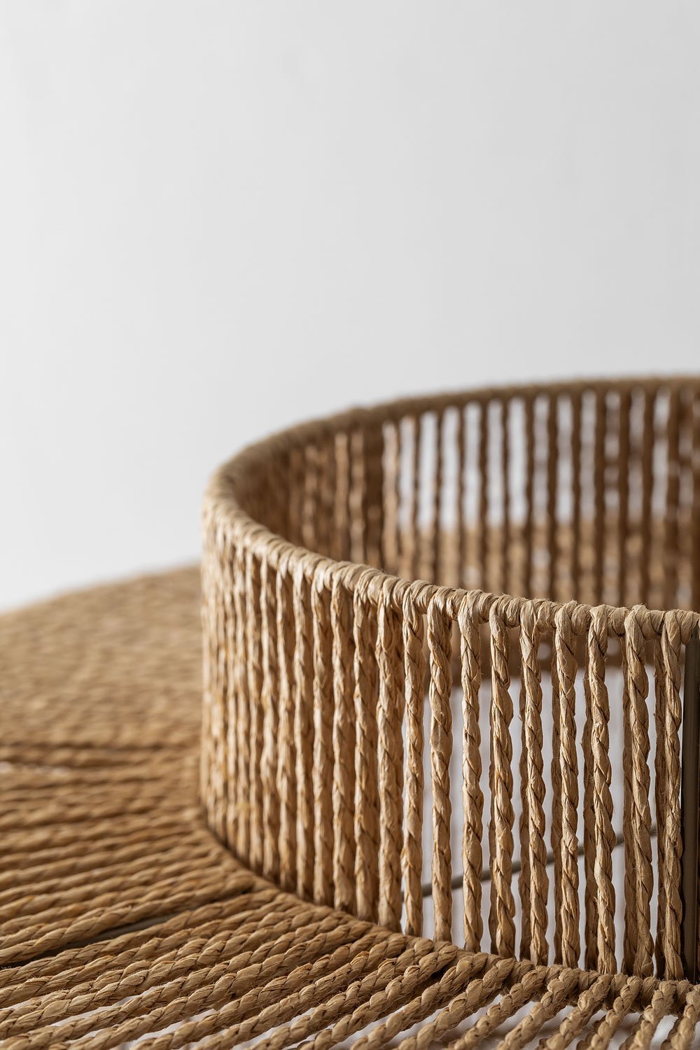 Kena woven paper hanging ceiling lamp for outdoor use, gallery image 4