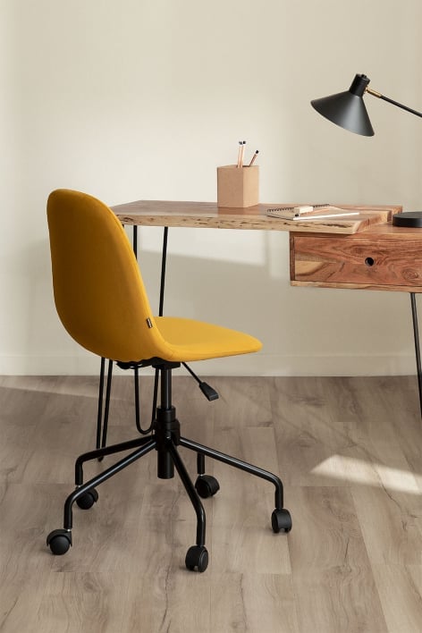 Velvet Office Chair Glamm