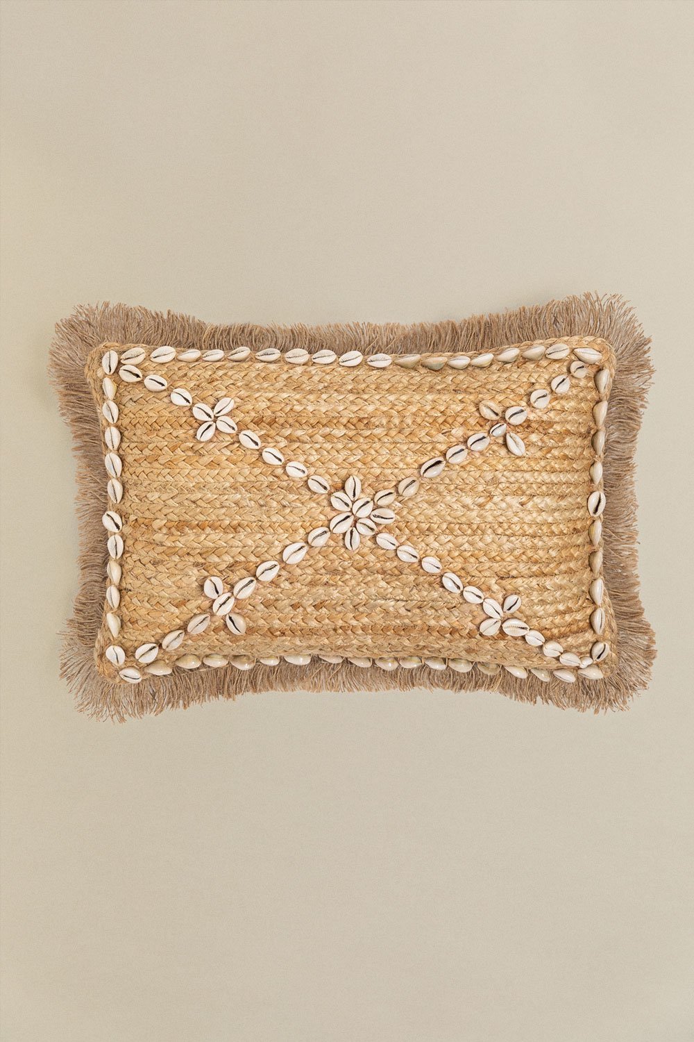Rectangular Jute Cushion Jandira (30x50 cm) , gallery image 1