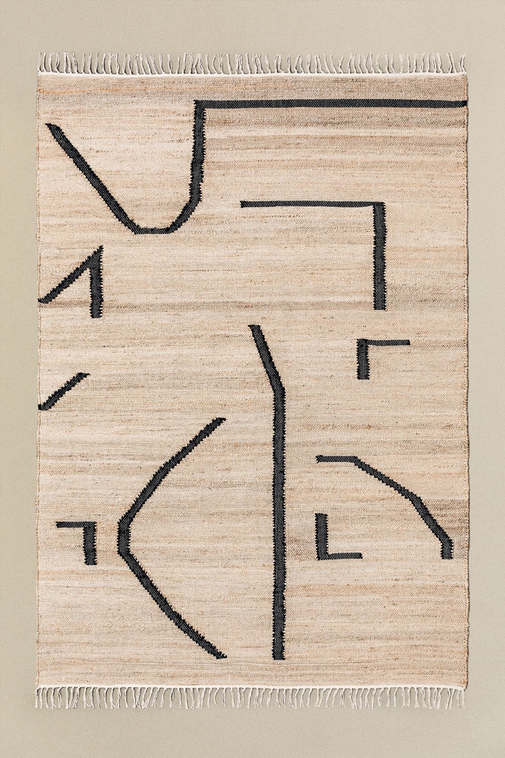 Jute and Cotton Rug (230x160 cm) Mireyla, gallery image 2