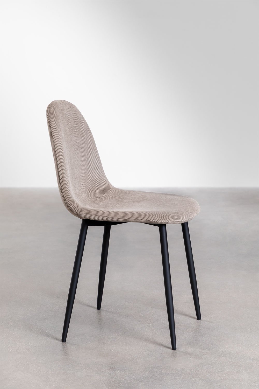 Corduroy Dining Chair Glamm, gallery image 2