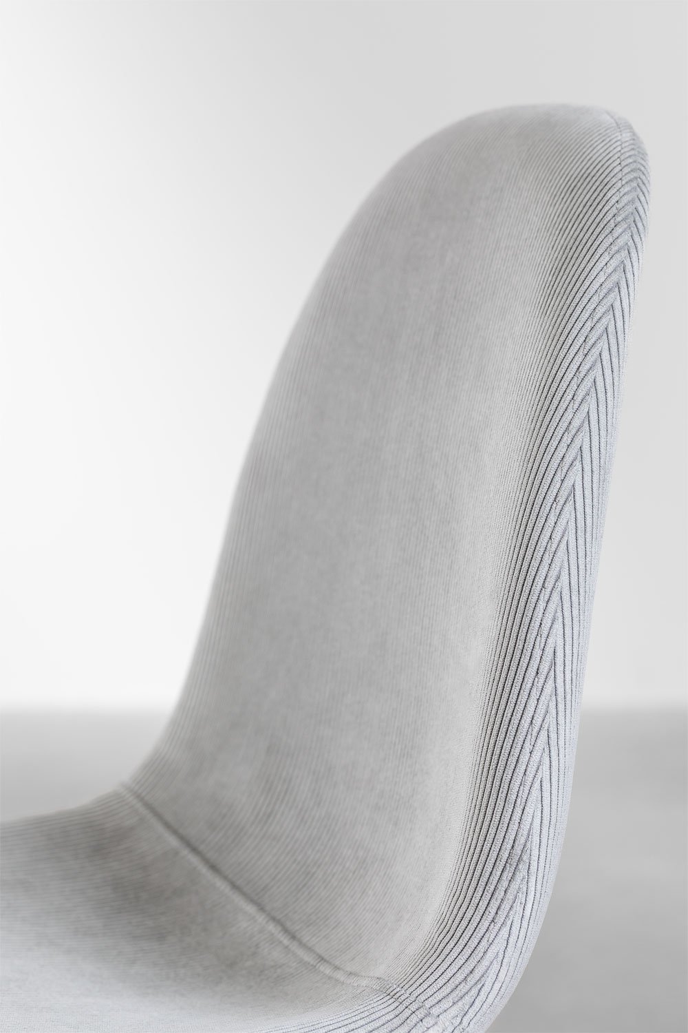 Pack 4 Glamm Corduroy Dining Chairs, gallery image 5