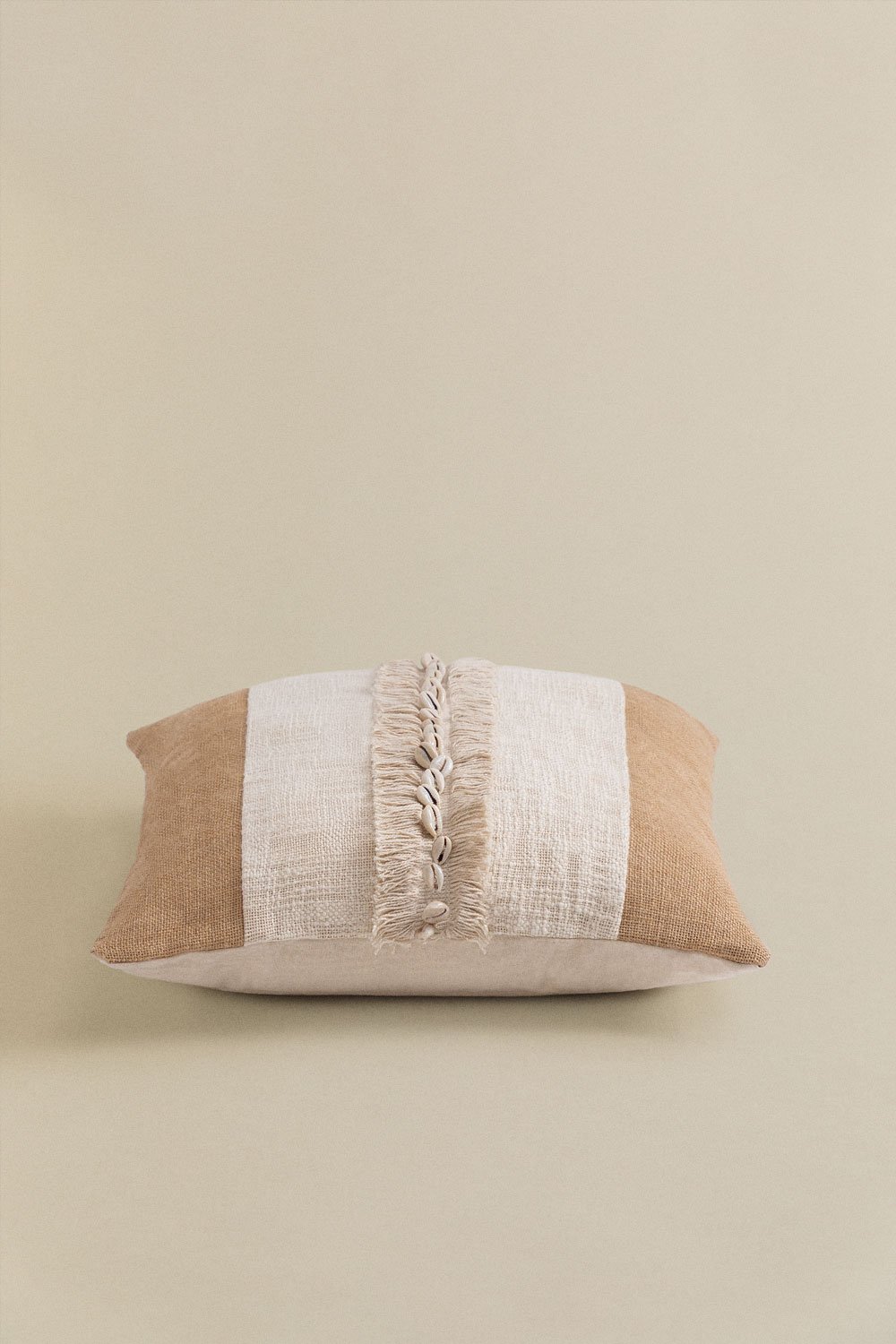 Cotton & Jute Square Cushion (45x45 cm) Naiba, gallery image 2