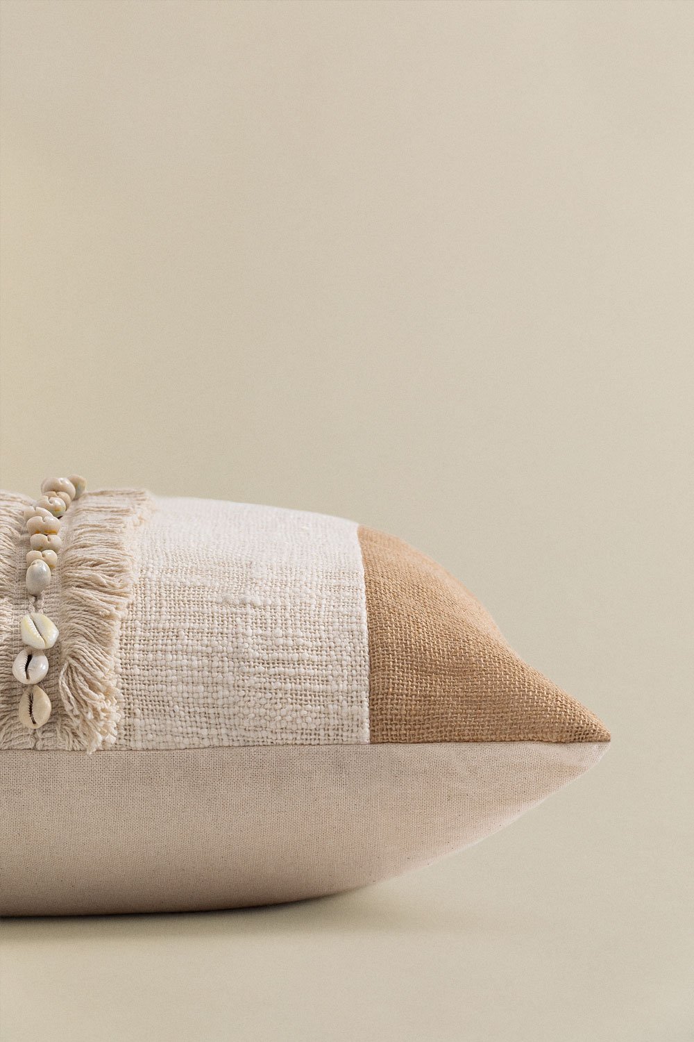 Cotton & Jute Square Cushion (45x45 cm) Naiba, gallery image 3