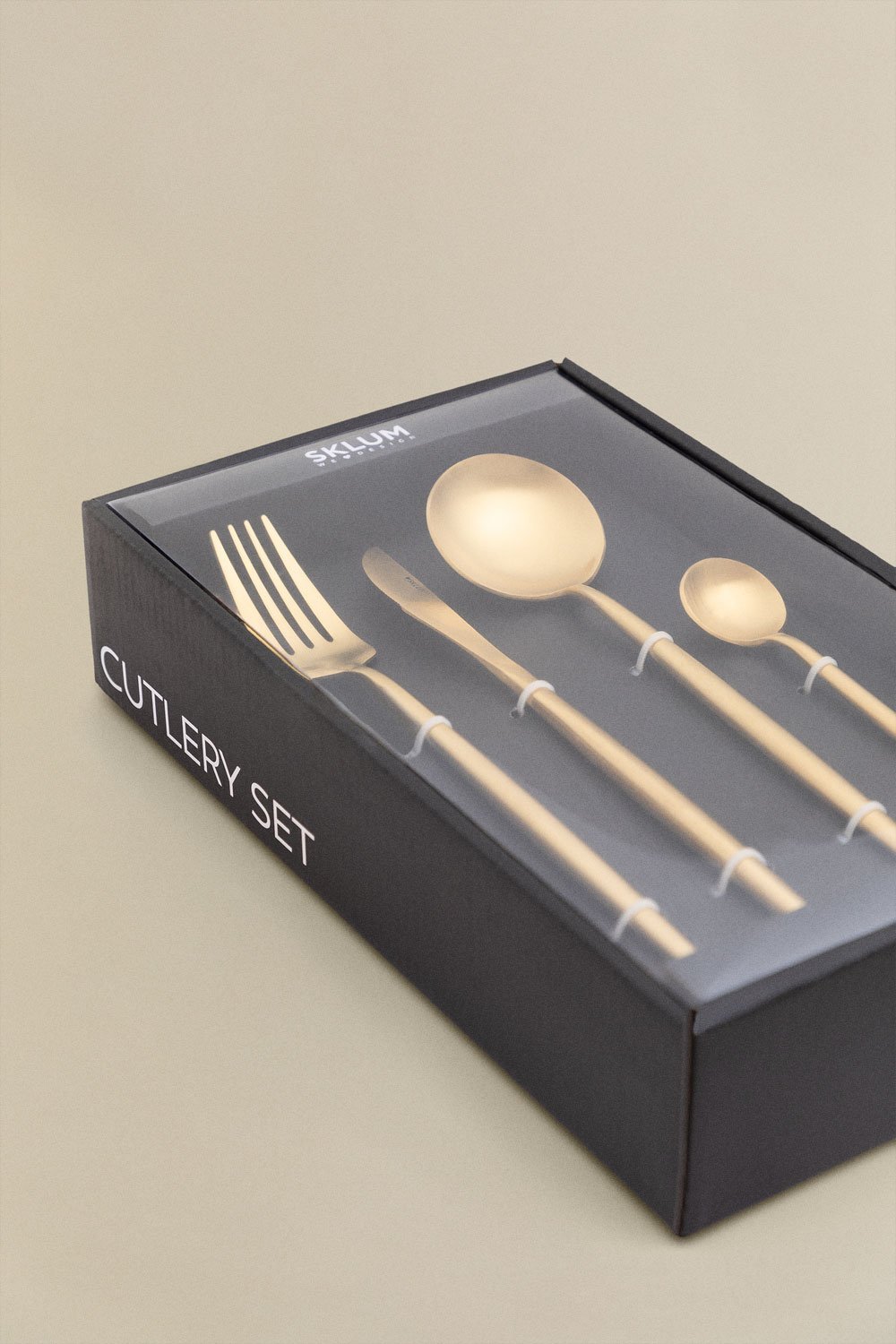 Matte Metallic Noya Cutlery Set 16 pcs, gallery image 7