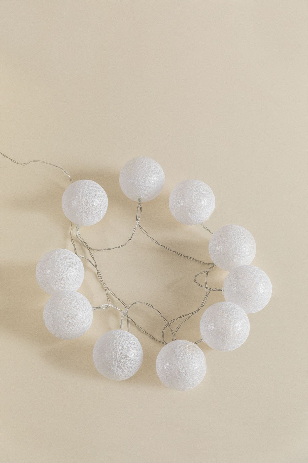 Decorative Garland of White LED Lights (1.80 m - 4.50 m) Adda, gallery image 2