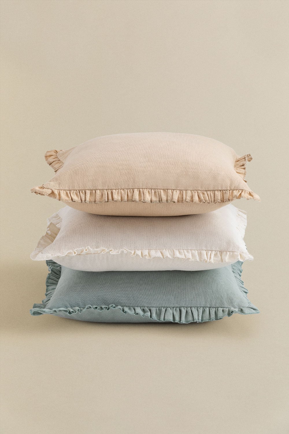 Square cushion 40x40 cm in Arassu cotton, gallery image 7