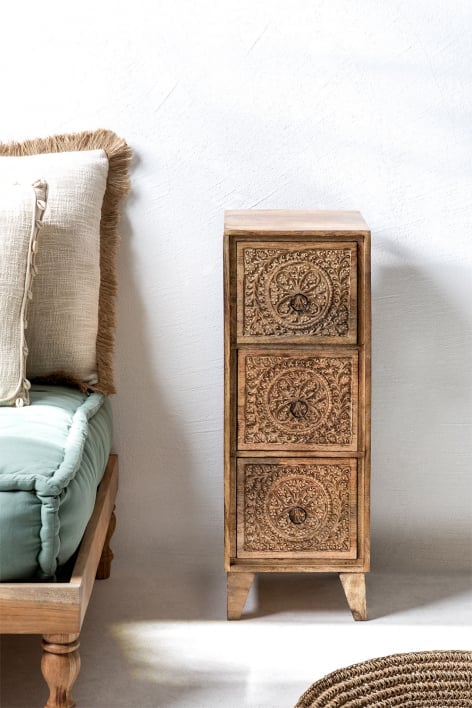Utara mango wood chest of drawers