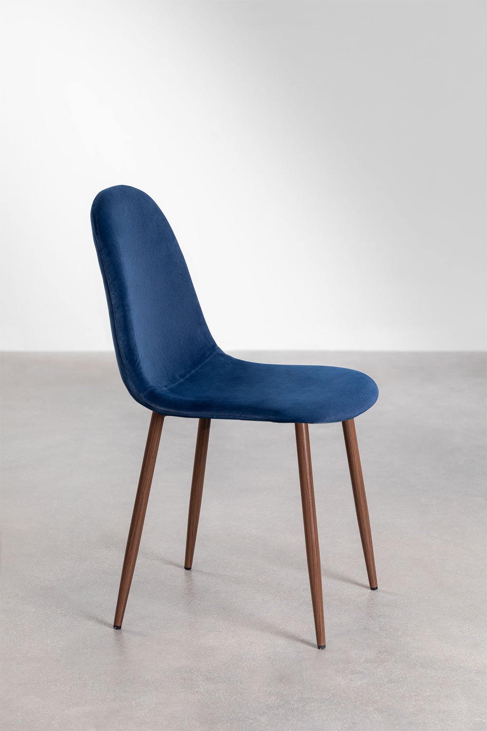 Pack 2 Glamm Velvet Dining Chairs, gallery image 2