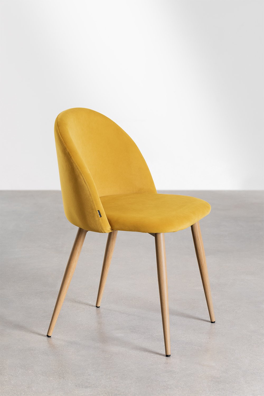Kana velvet dining chair, gallery image 4