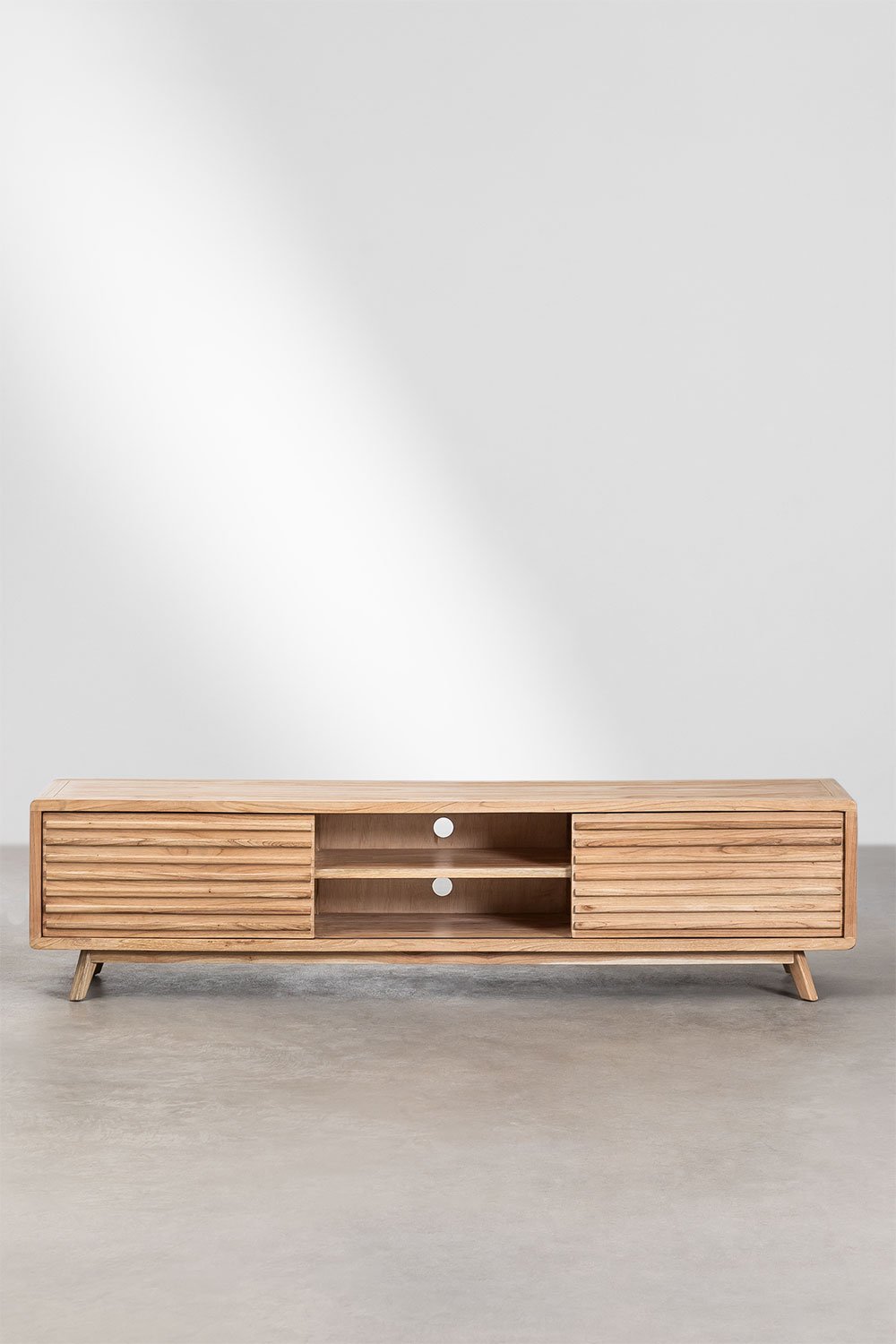 Deleyna wooden TV cabinet, gallery image 6