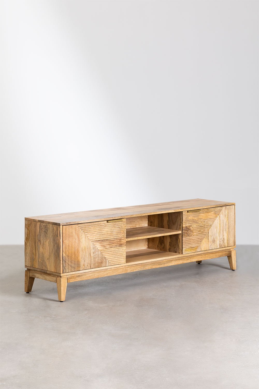 Mango wood TV cabinet Baty Design   , gallery image 2