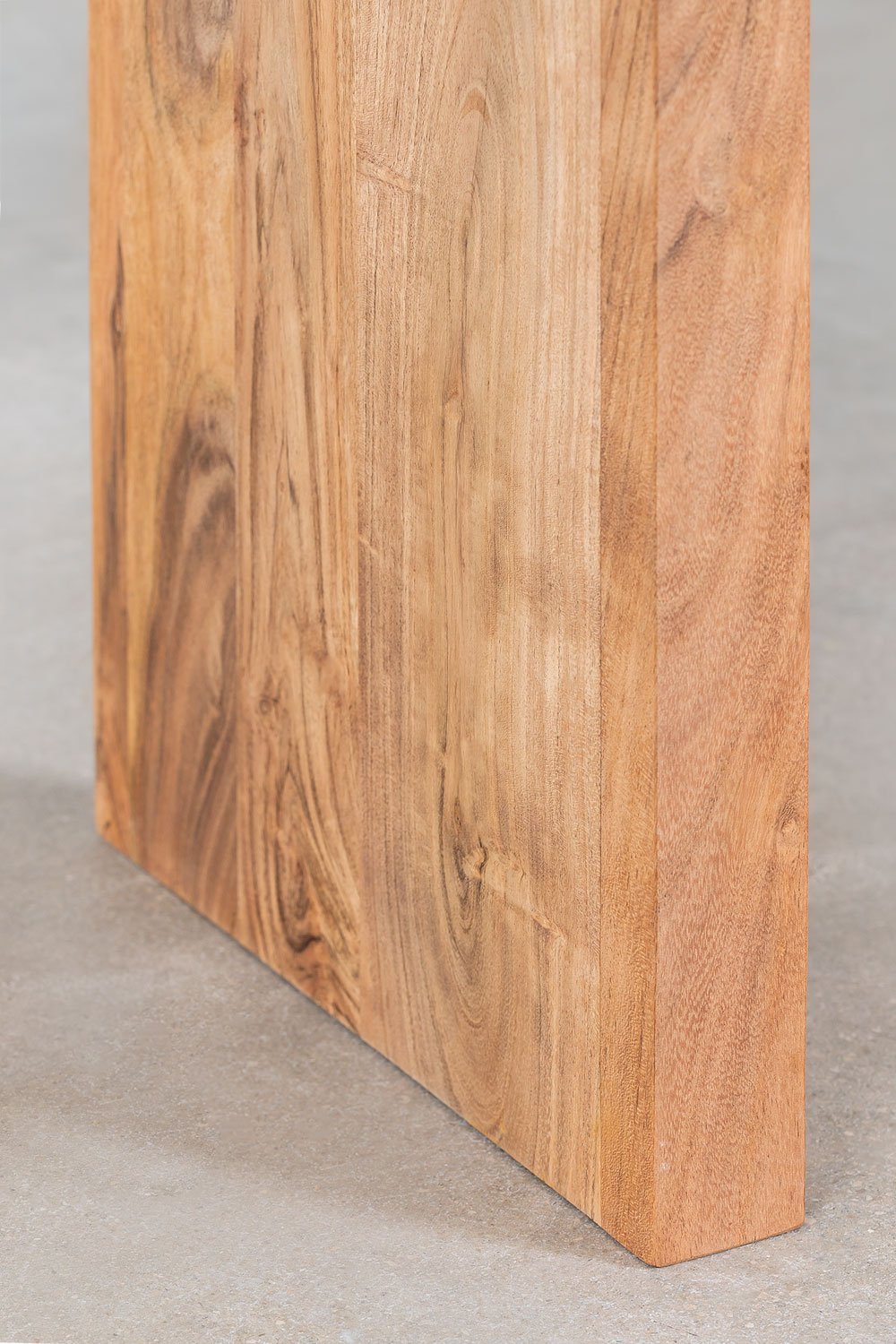 Vacry acacia wood hallway console table, gallery image 5