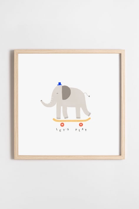 Tantor Kids Decorative print (30x30 cm)