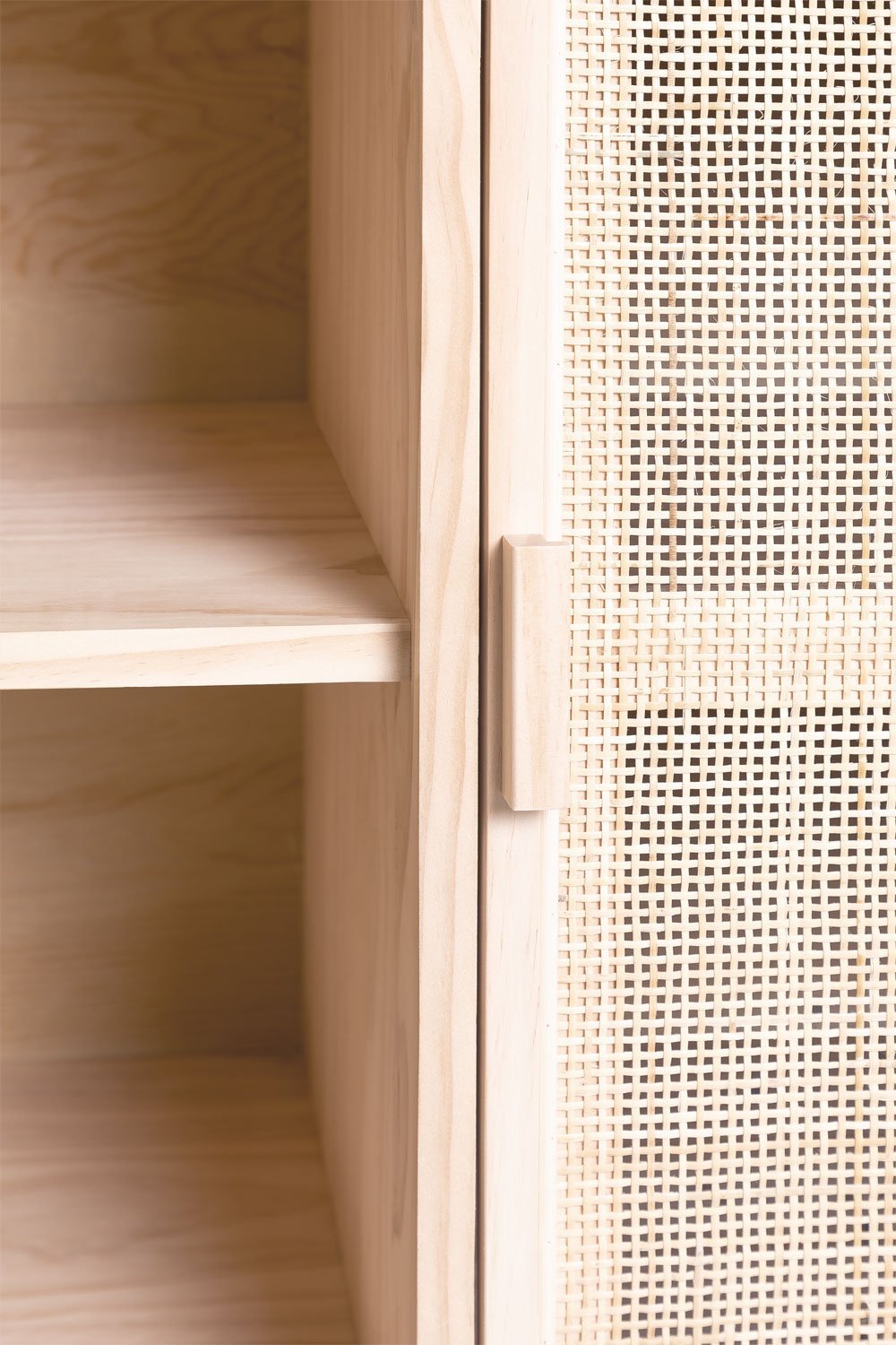 Rattan & Wood Sideboard Reyna , gallery image 5