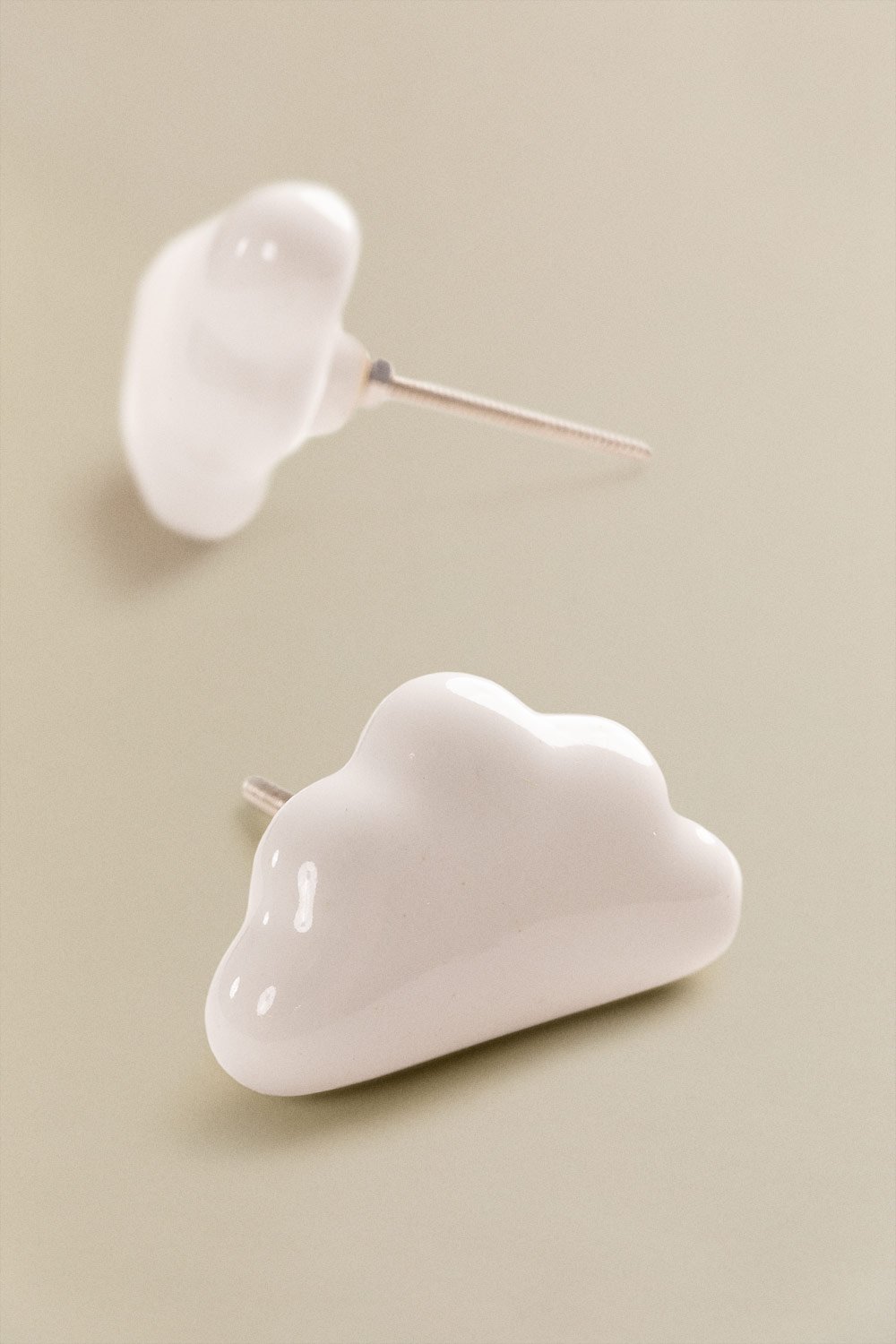 Set of 2 Ceramic Pullers Nube Kids, gallery image 2