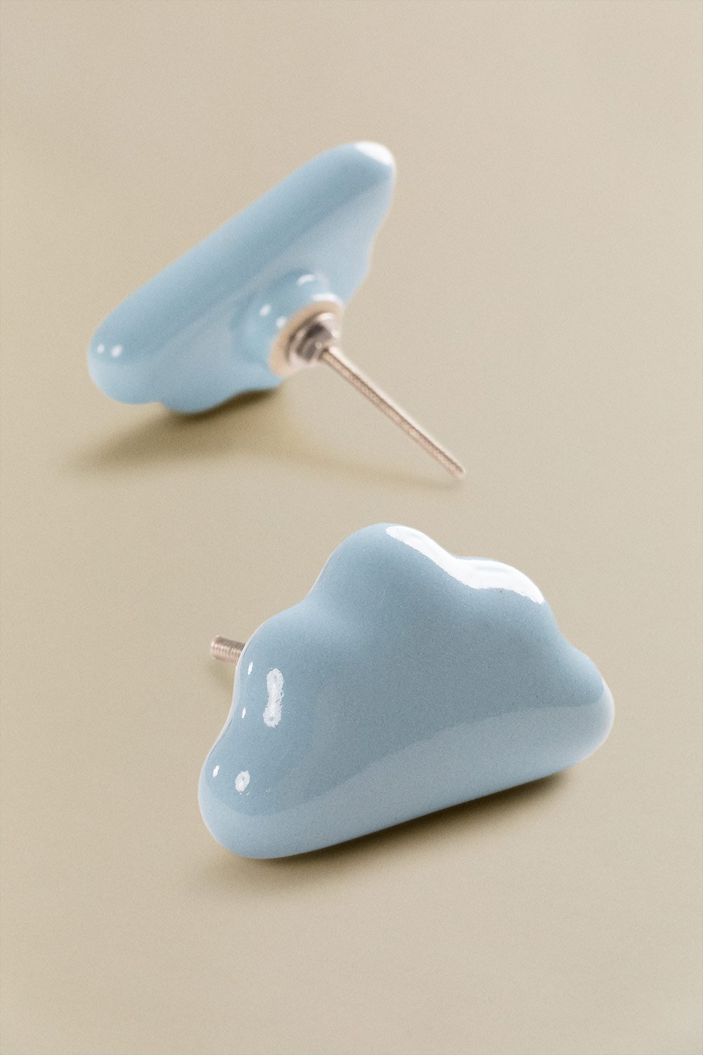 Set of 2 Ceramic Pullers Nube Kids, gallery image 2