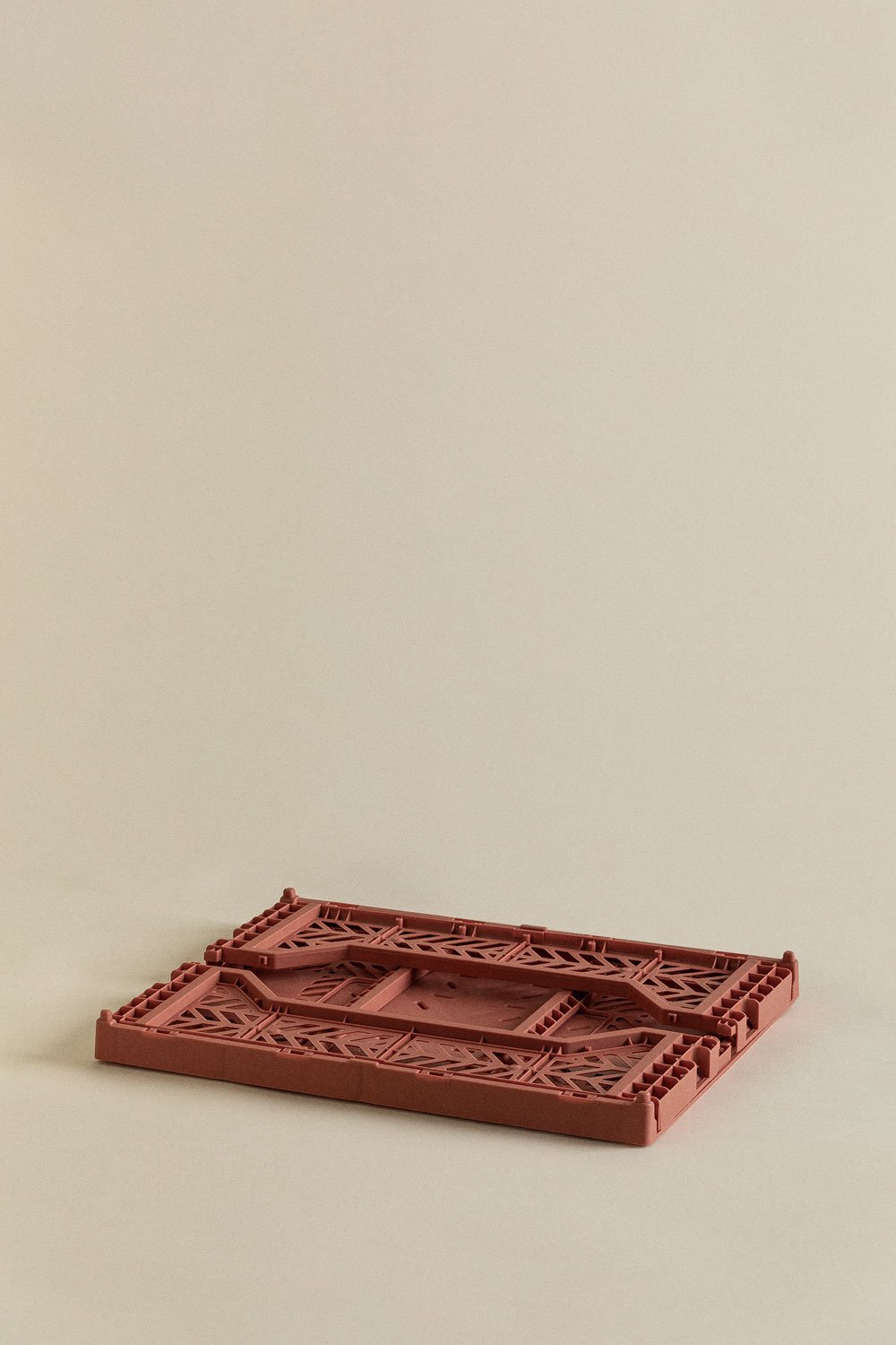 Set of 2 foldable and stackable plastic boxes Doli, gallery image 6