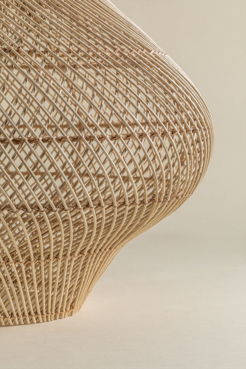 Magali rattan lamp shade, gallery image 2