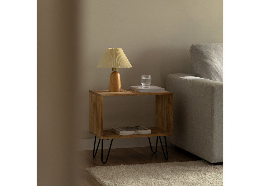 Low side table on sale with storage