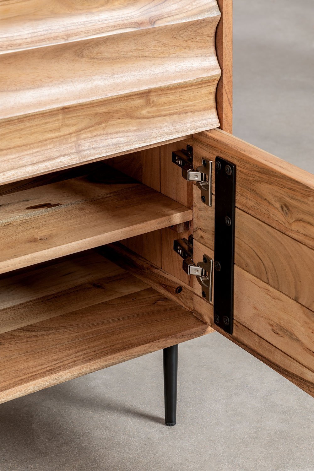 Petter acacia wood cabinet, gallery image 5