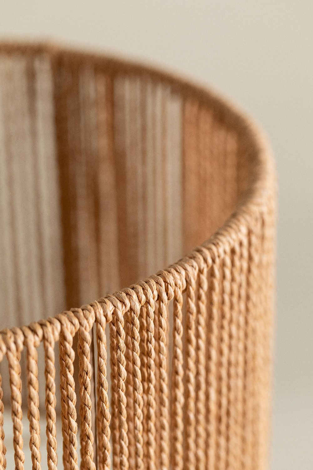 Carisa Braided Paper Table Lamp, gallery image 5