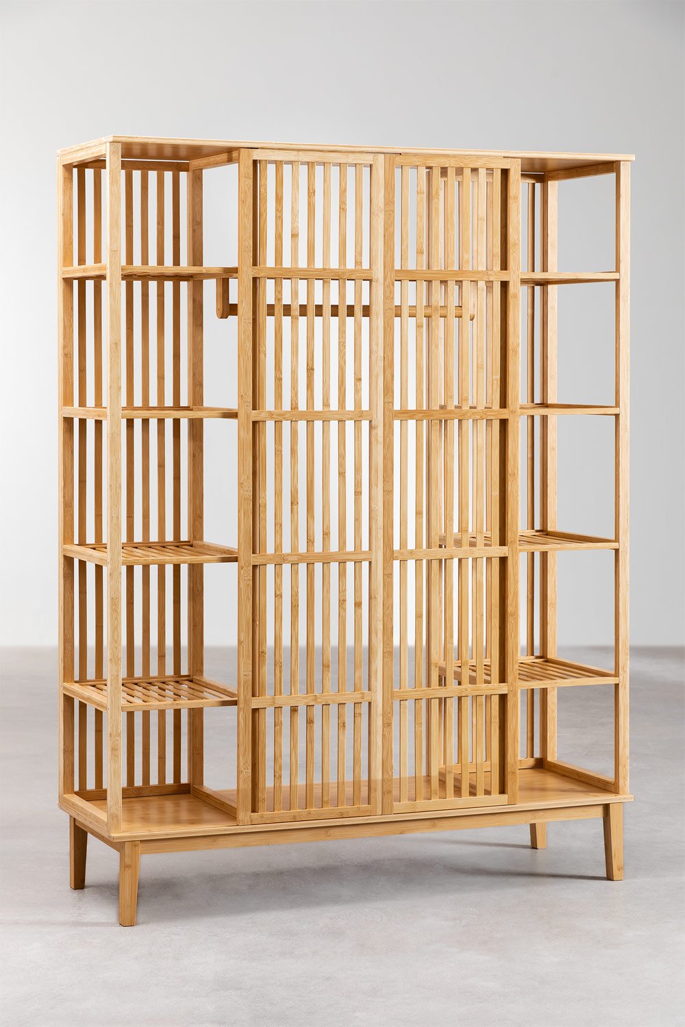 Albin Bamboo Open Wardrobe, gallery image 2