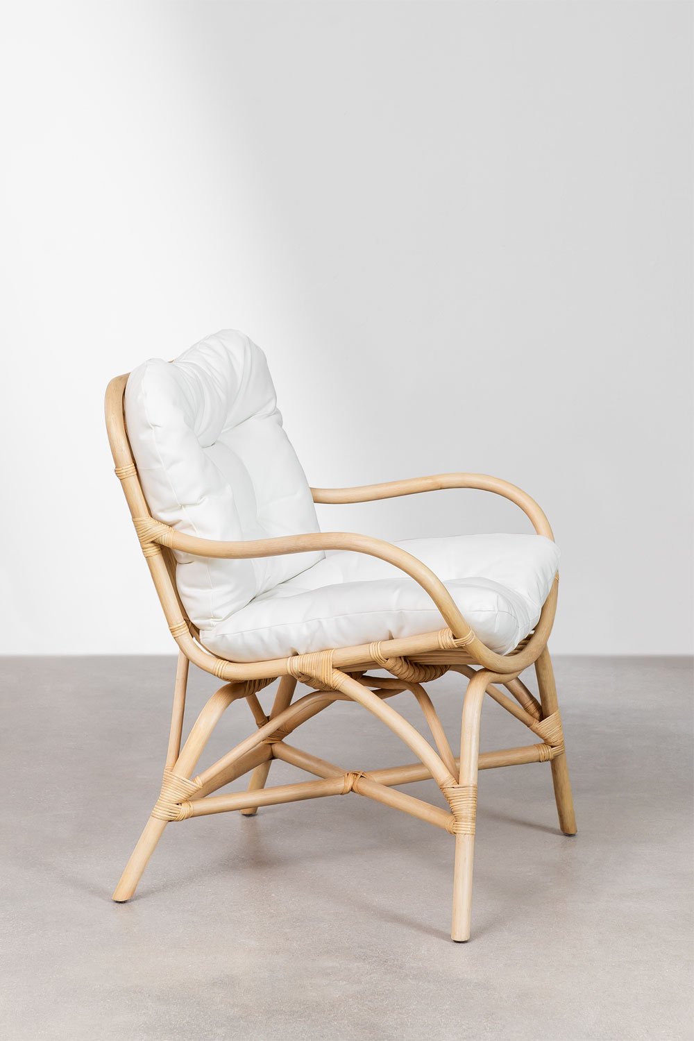 Makena Rattan Garden Armchair, gallery image 2