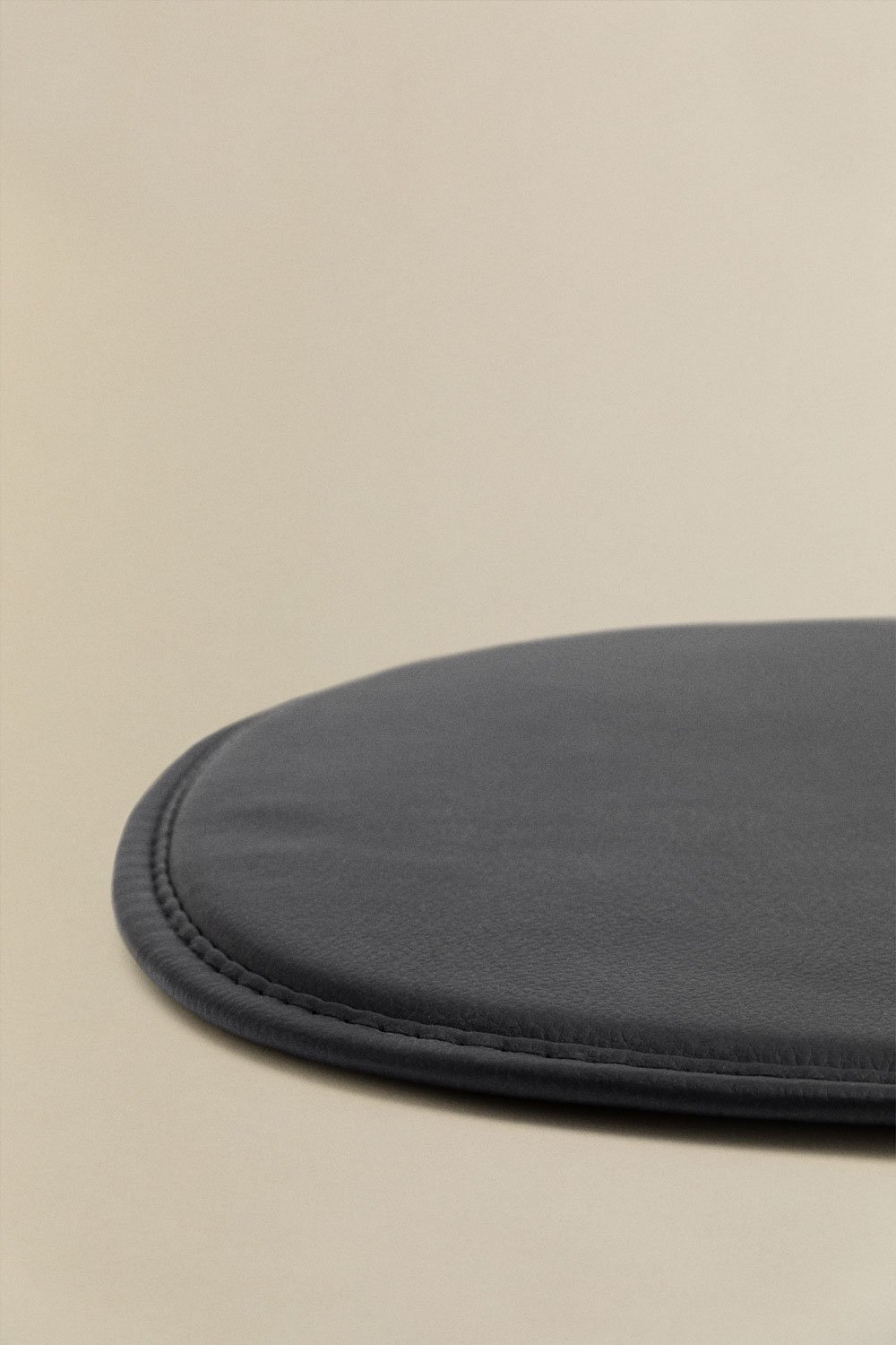 Scand faux leather chair cushion, gallery image 2