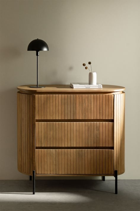 Mango Wood Dresser Analis