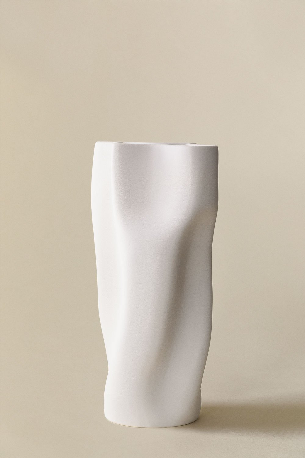 Ceramic Vase - Natural white - Home All