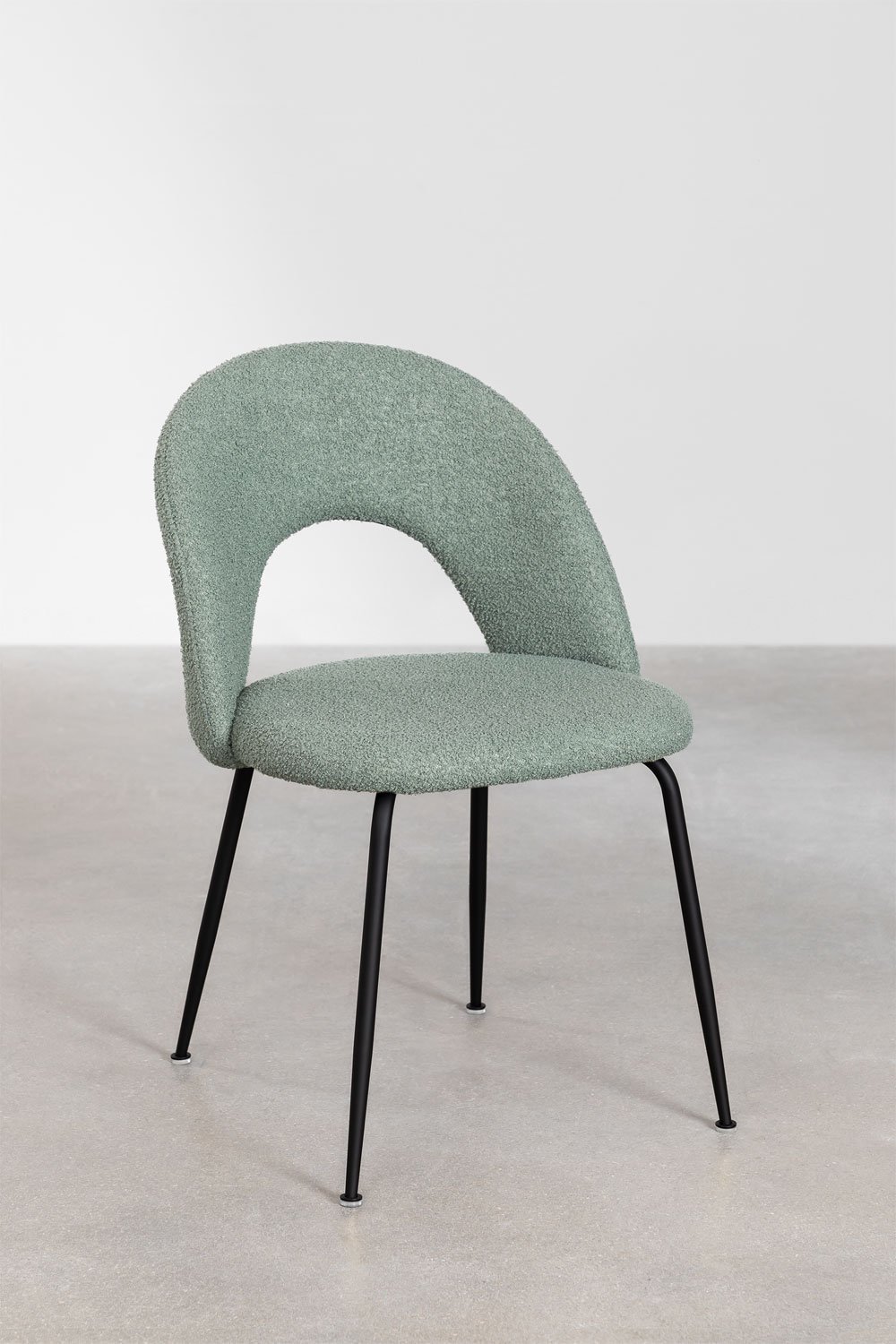 Glorys Chenille Dining Chair, gallery image 1