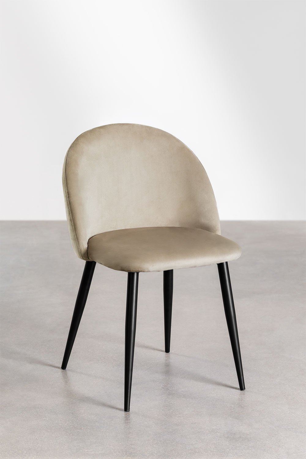  Velvet Dining Chair Kana, gallery image 1