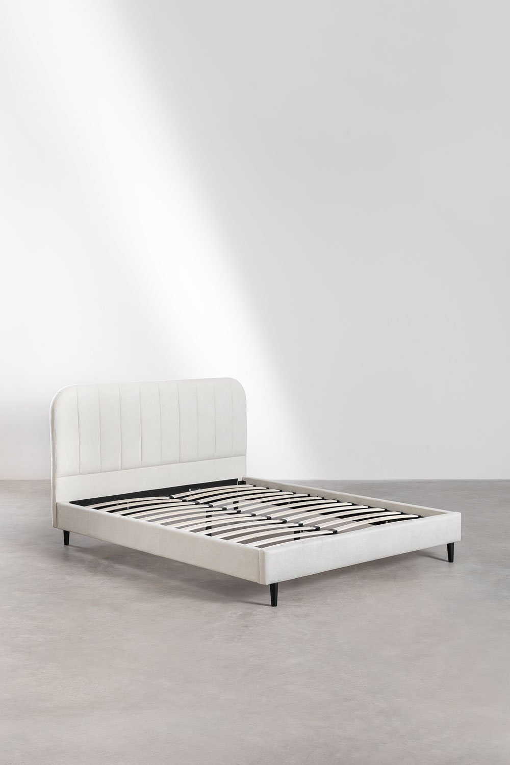 Maialen upholstered bed , gallery image 2