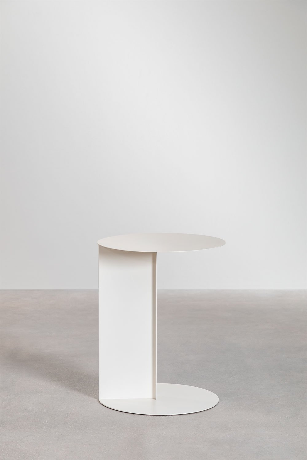 Round Steel Side Table (Ø40 cm) Wallace , gallery image 3