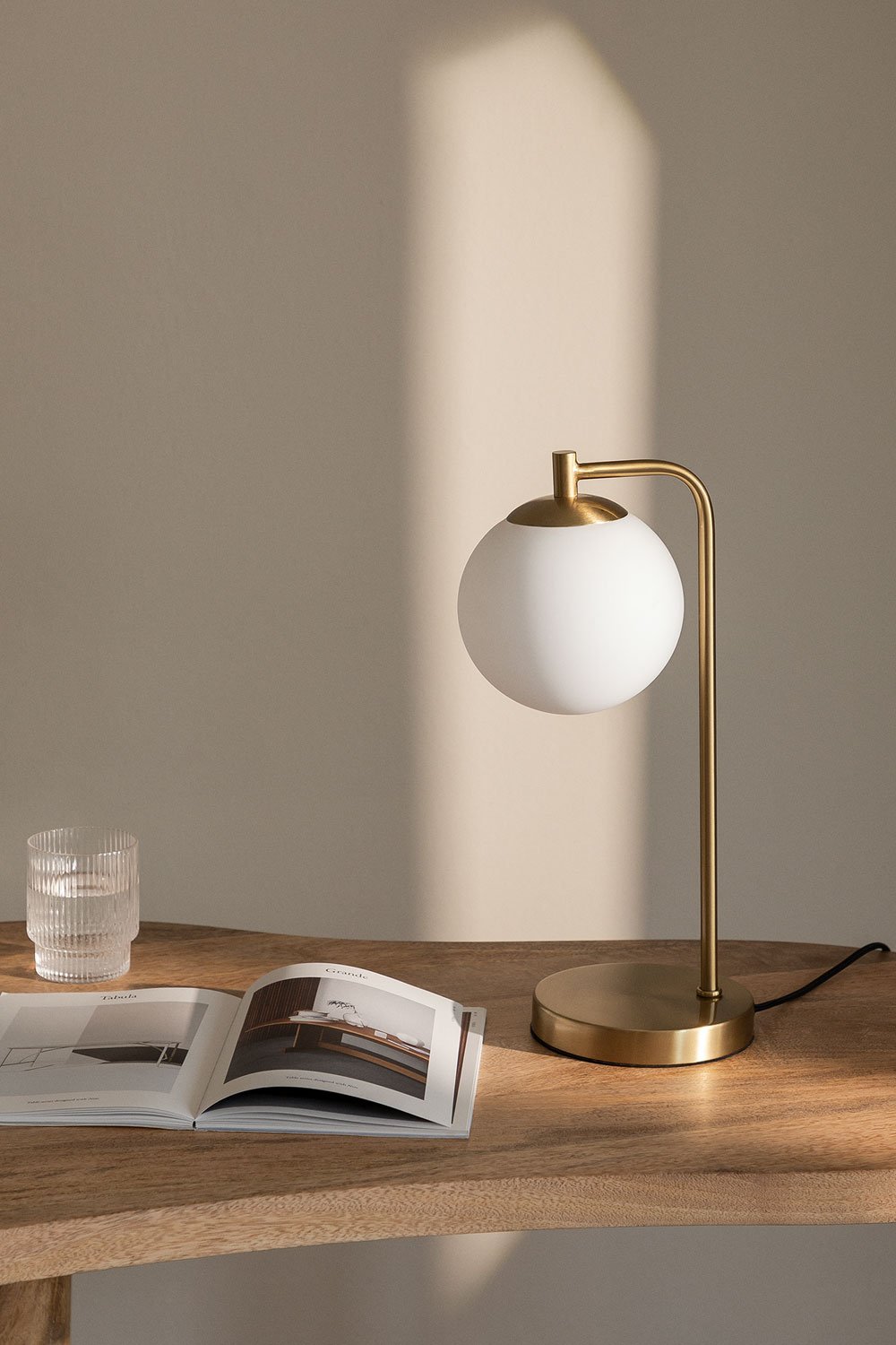 Table Lamp with Crystal Ball Uvol, gallery image 1