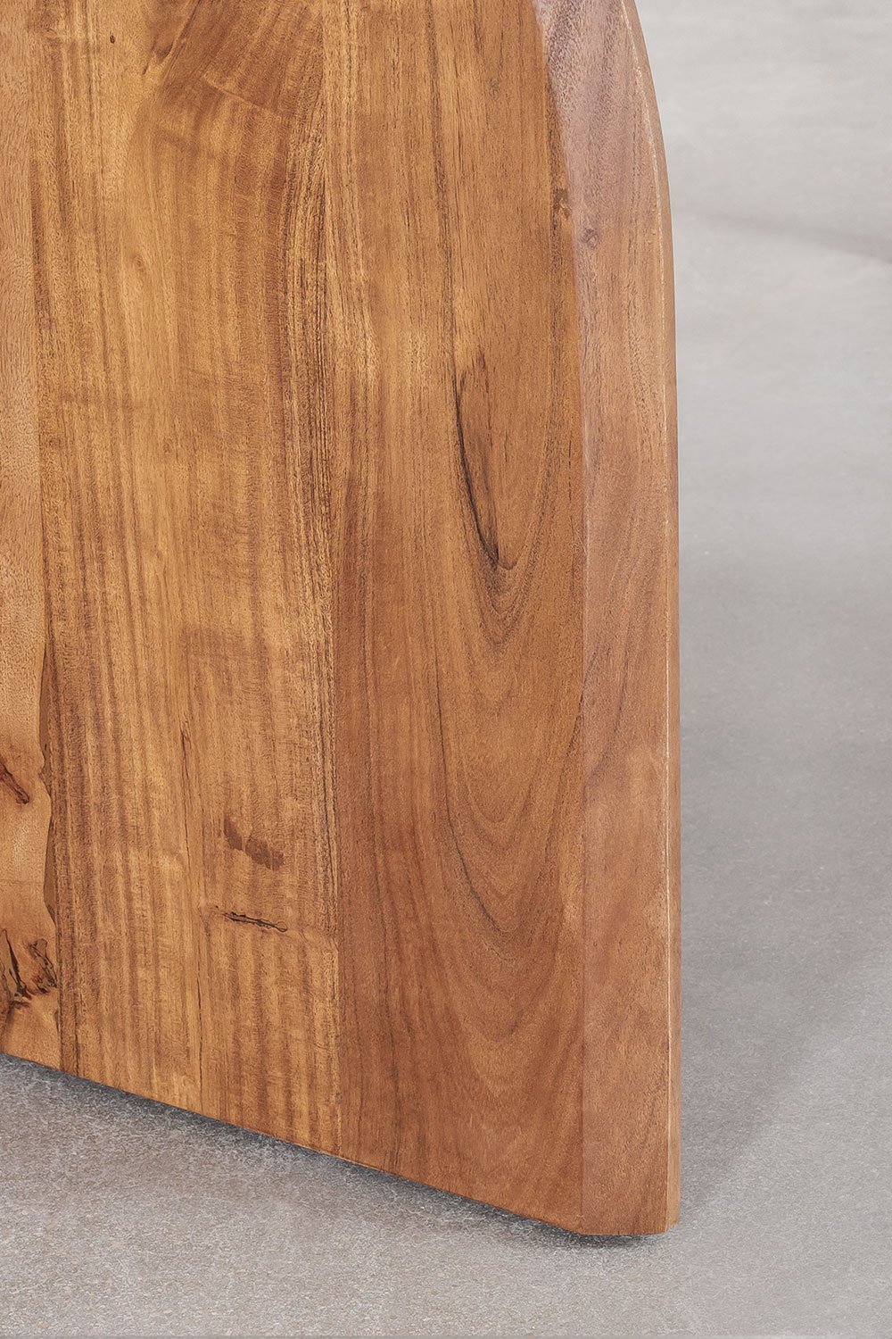 Oval dining table in acacia wood (200x100 cm) Bedum, gallery image 7