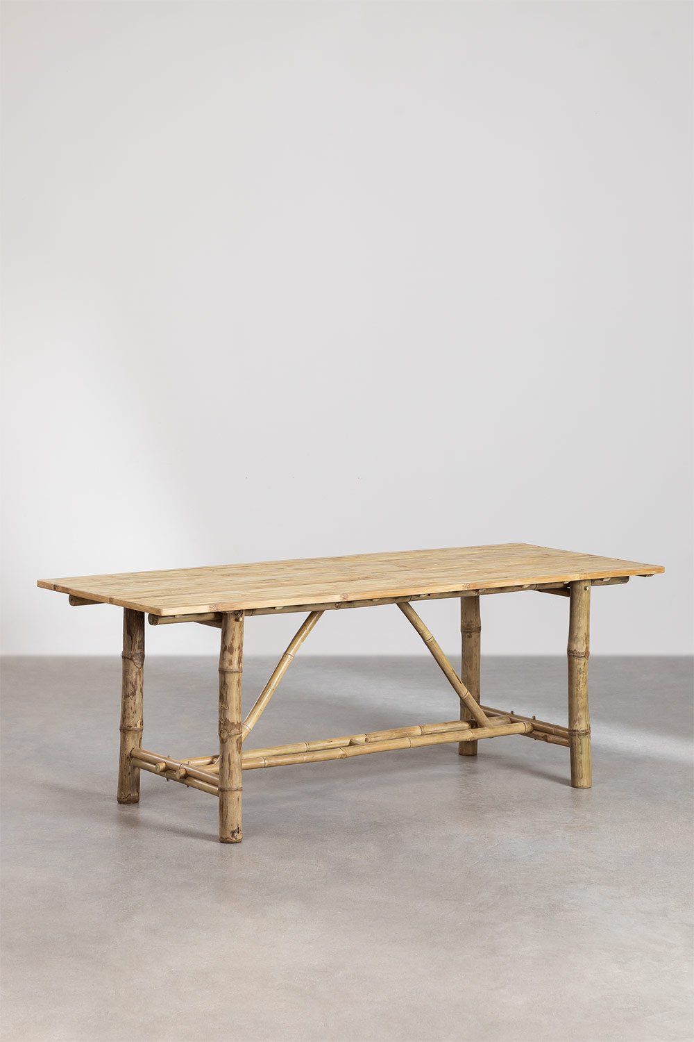 Rectangular Garden Table in Senia Bamboo, gallery image 2