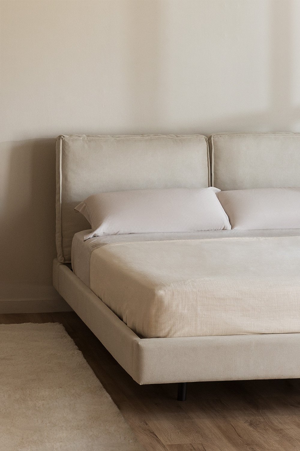 Ketia upholstered bed, gallery image 1