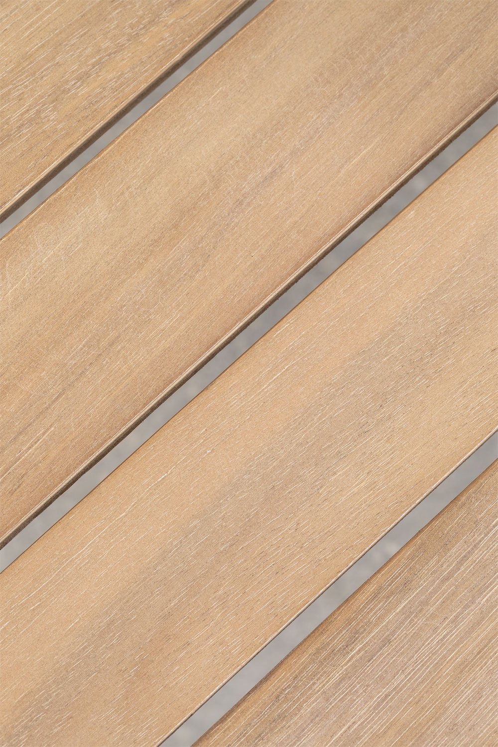 Rectangular garden coffee table 90x50 cm in Kaela acacia wood, gallery image 5