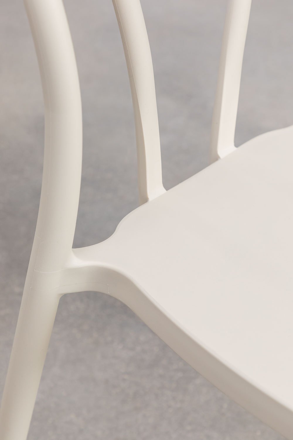 Stackable garden chair in polypropylene Mizzi, gallery image 6