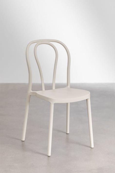 Pack of 2 Mizzi Stackable Dining Chairs