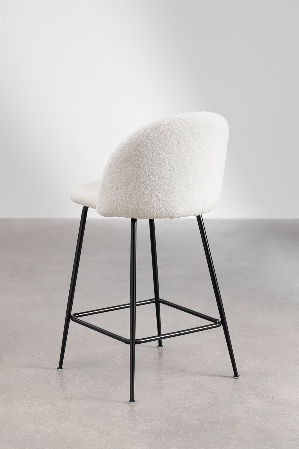 Kana Design high stool in sheepskin, gallery image 3