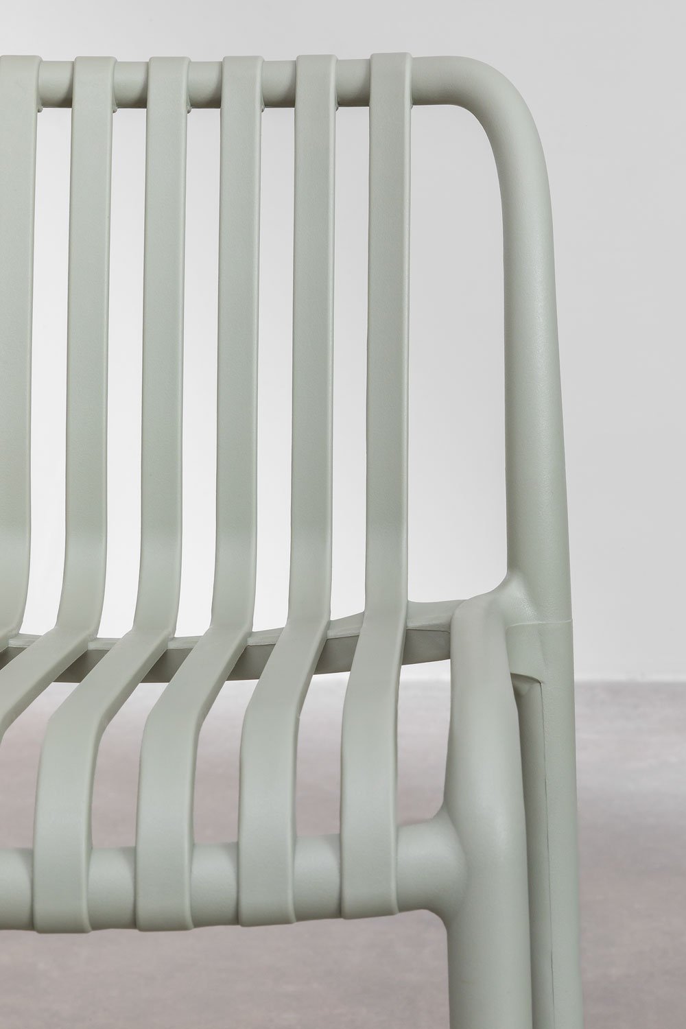 Wendell Stackable Polypropylene Garden Stool, gallery image 4