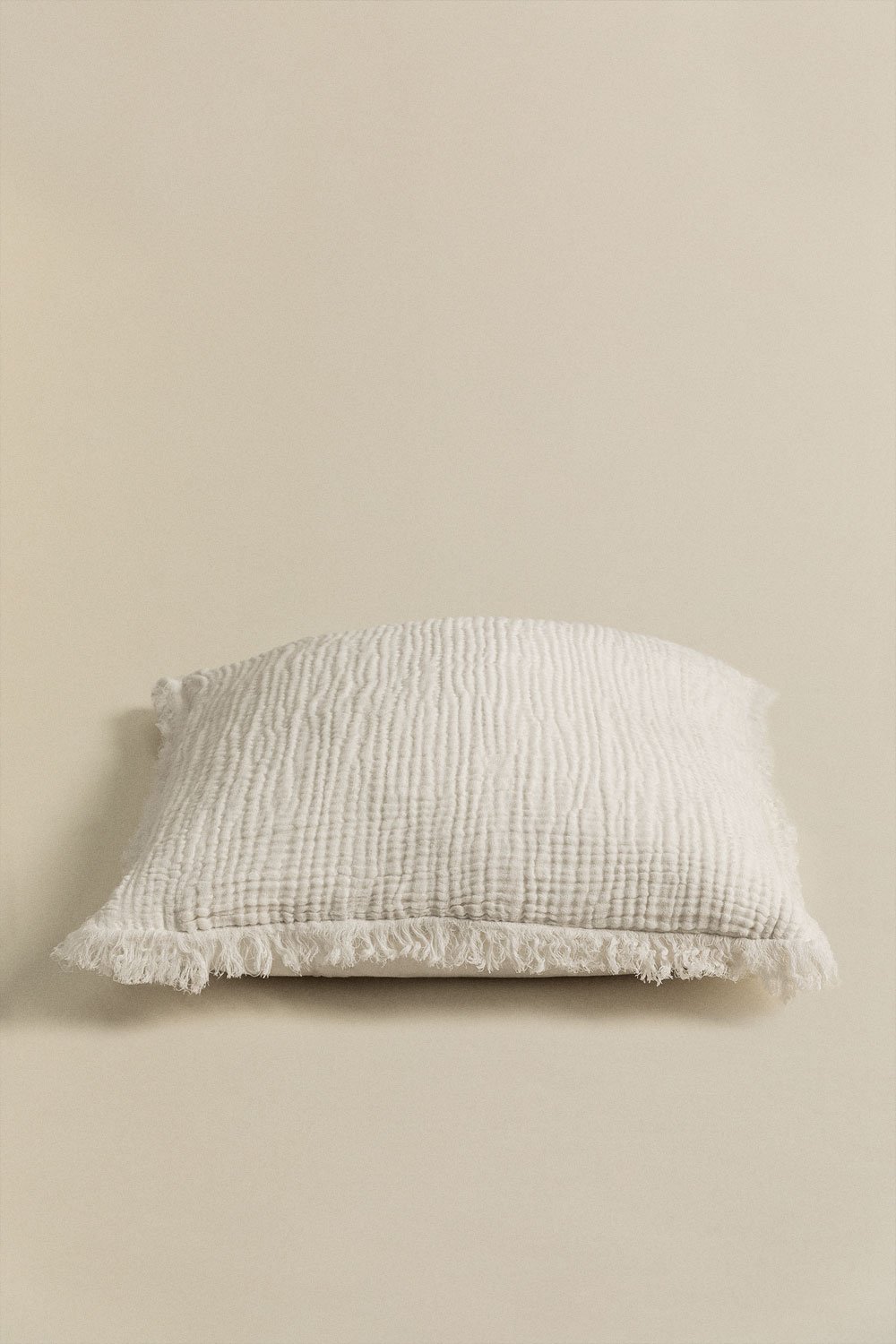Square Cotton Gauze Cushion (45x45 cm) Jobert, gallery image 3