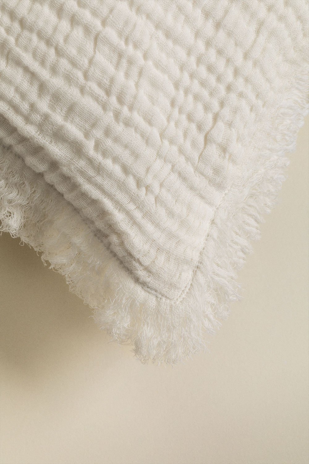 Square Cotton Gauze Cushion (45x45 cm) Jobert, gallery image 5